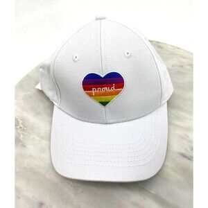 Phluid Project Proud Hat White Rainbow